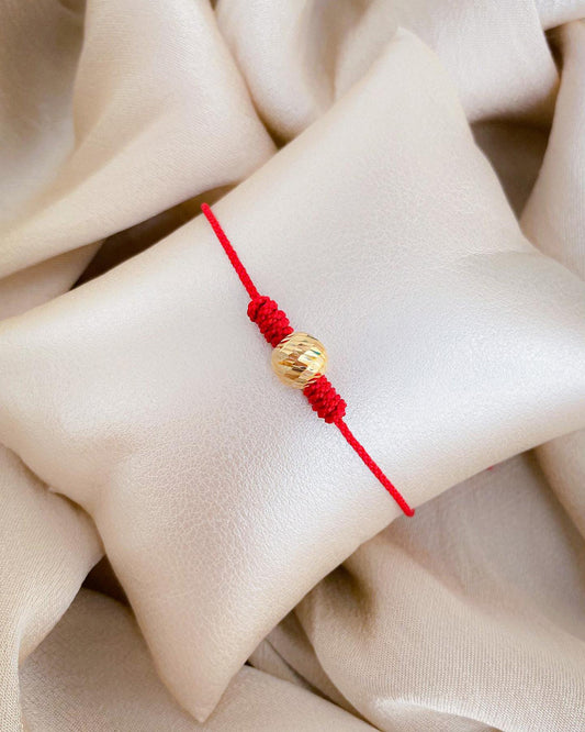 Amullator Pro – Amulette Cordon Rouge & Or 18K (6 mm)