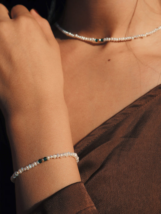 Ensemble NOURIA – Collier & Bracelet